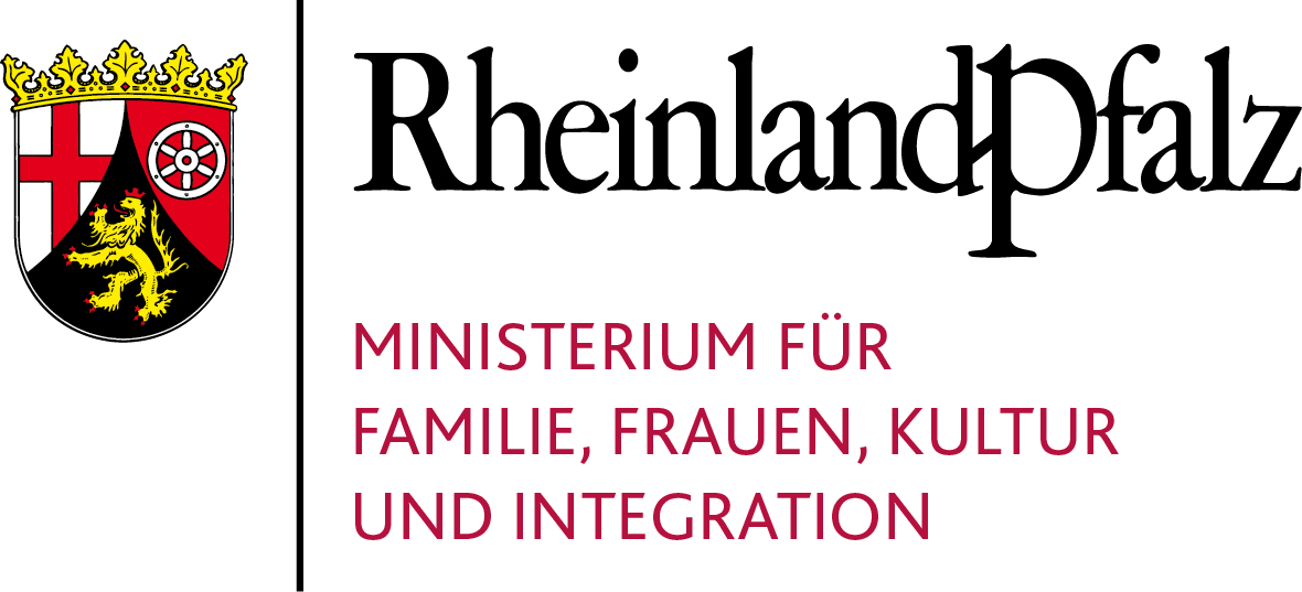 Logo: Ministerium für Familie, Frauen, Kultur und Integration Rheinland-Pfalz
