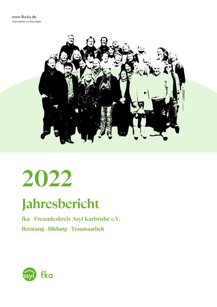 Titelseite des Jahresberichts 2022
